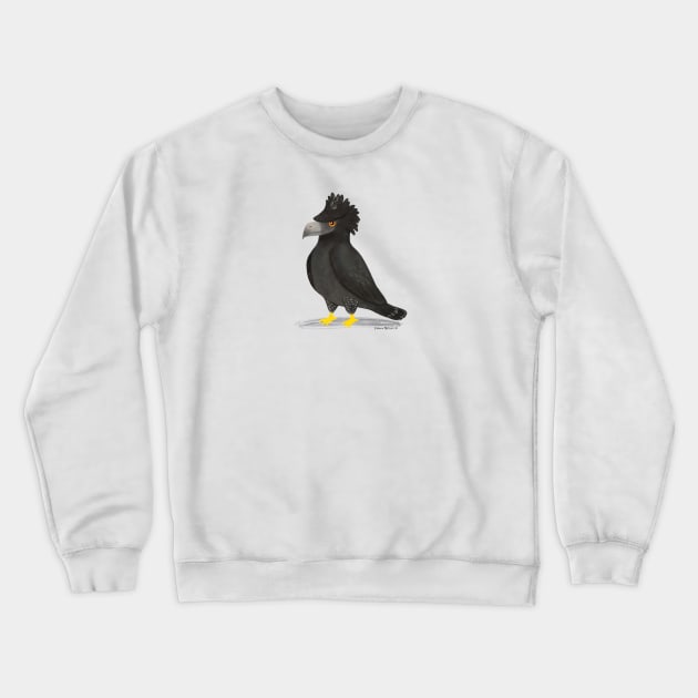 Black Hawk Eagle Crewneck Sweatshirt by julianamotzko